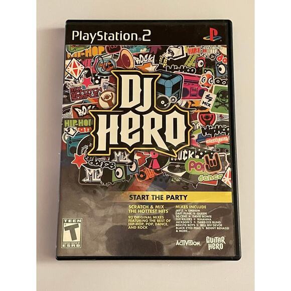 Sony play station 2 DJ Hero video game. - Picture 1 of 3